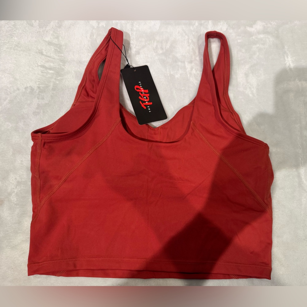 THE GYM PEOPLE Womens' Sports Bra Longline Wirefree Padded with Medium Support M - Picture 7 of 7